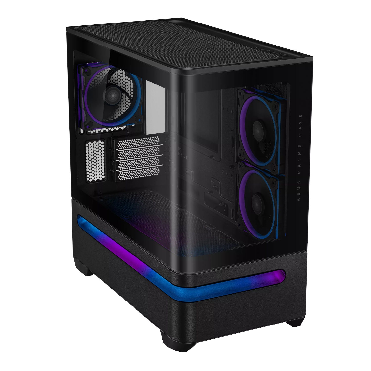 Curved Tempered Glass Micro-ATX Chassis
