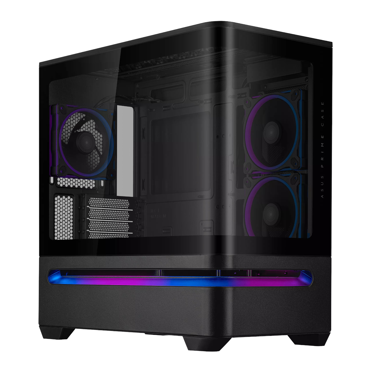 Curved Tempered Glass Micro-ATX Chassis