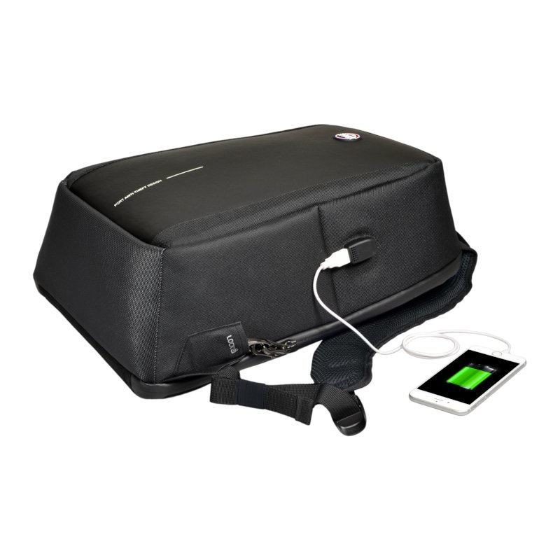 Port Designs Chicago EVO Anti-Theft 13-15.6" Backpack - Black - Image 6