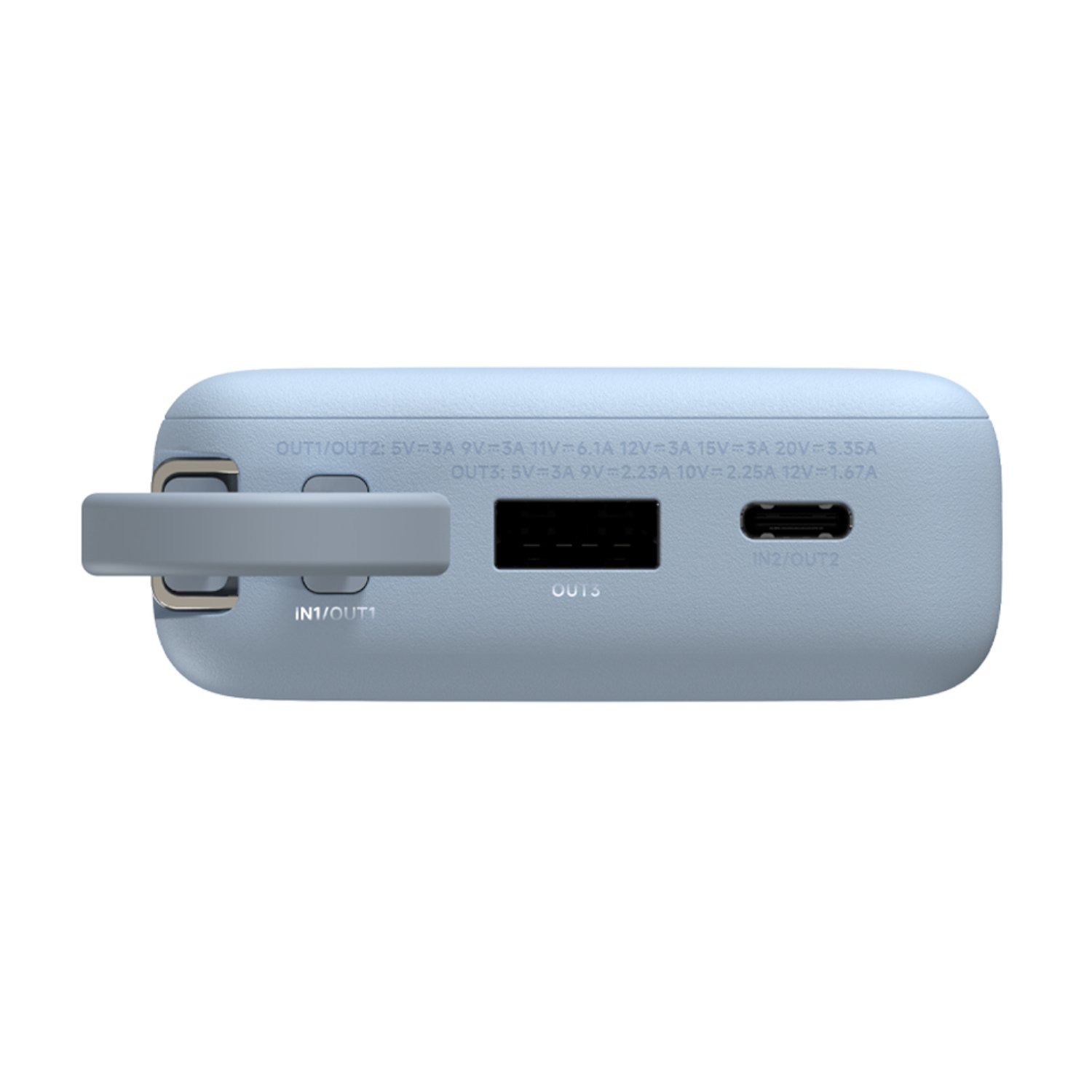 Xiaomi 67W Power Bank 10000mAh (Integrated Cable) - Ice Blue - Image 5