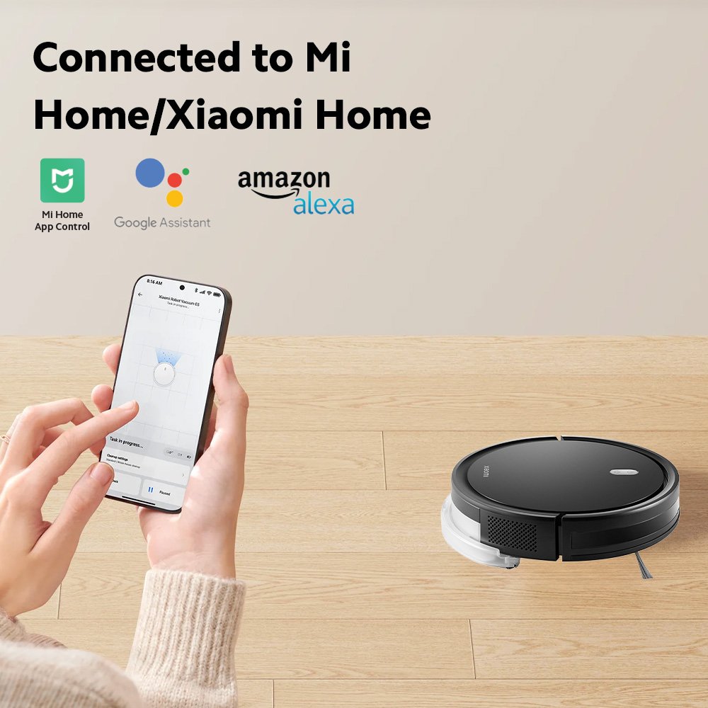 Xiaomi Robot Vacuum Cleaner and Mop E5 - Black - Image 9