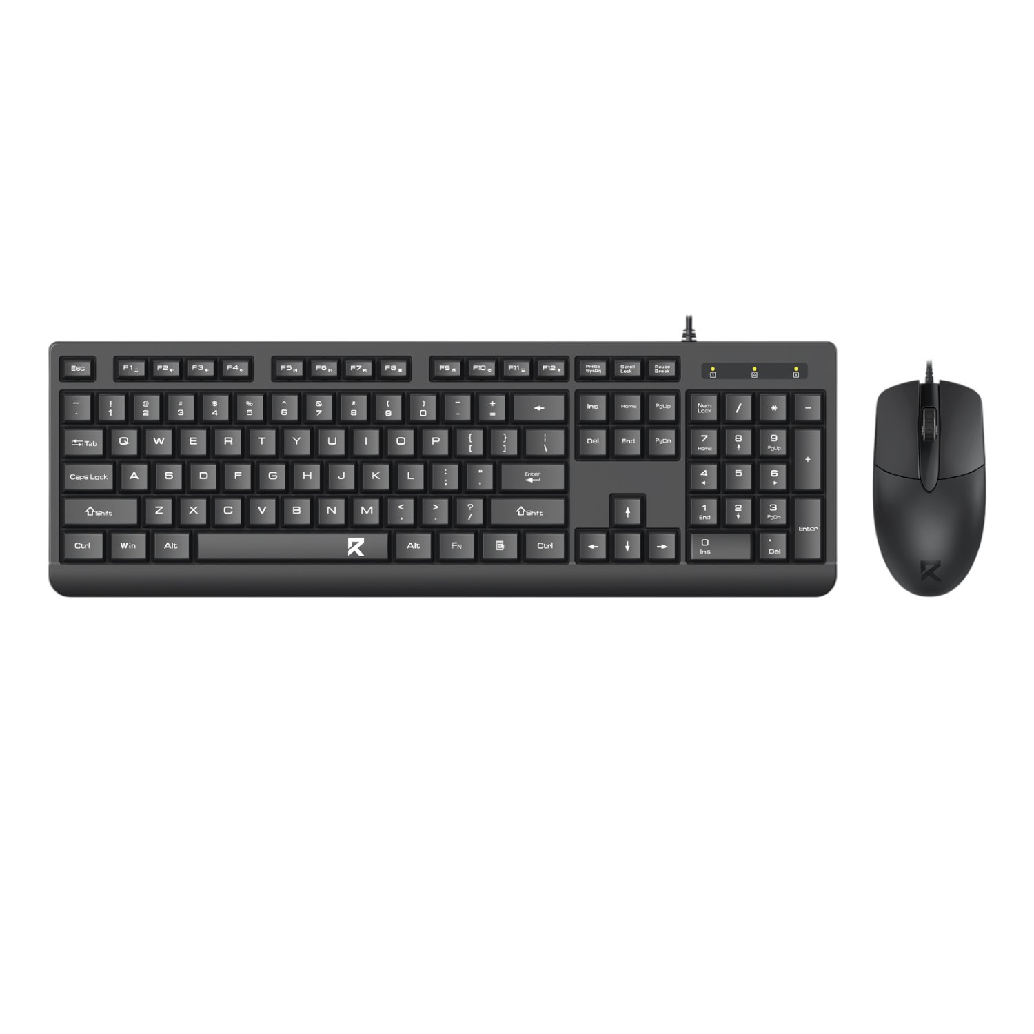 Redragon BS-7543 Wired Keyboard and Mouse Combo - Black